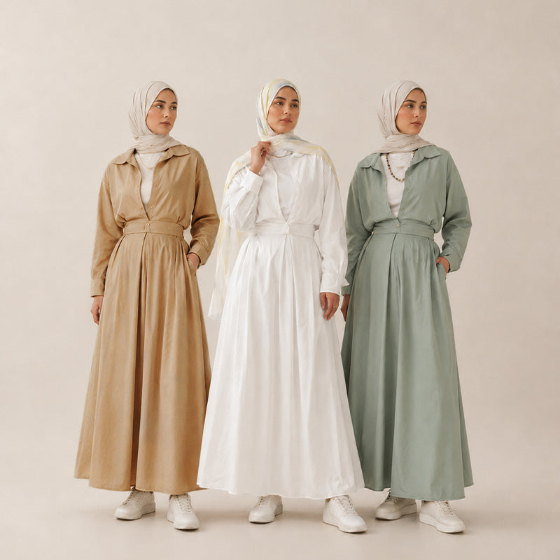 Summer Dress -Sand Beige