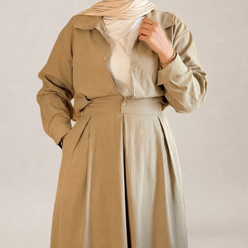 Summer Dress -Sand Beige