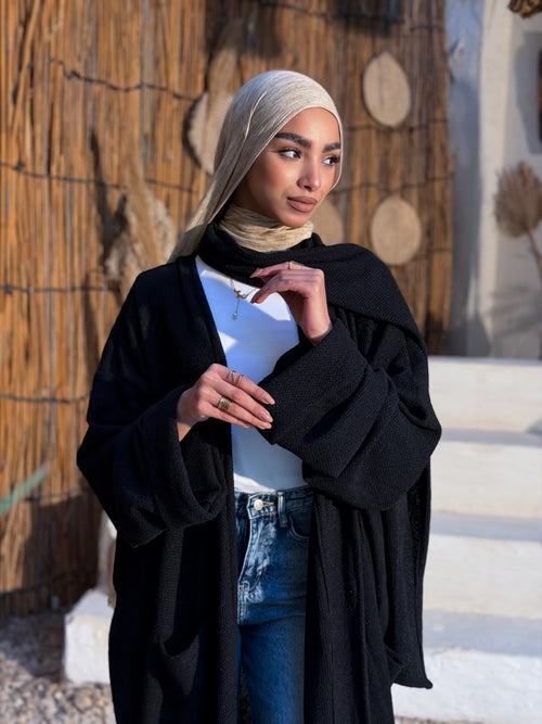 Long Wool Cardigan