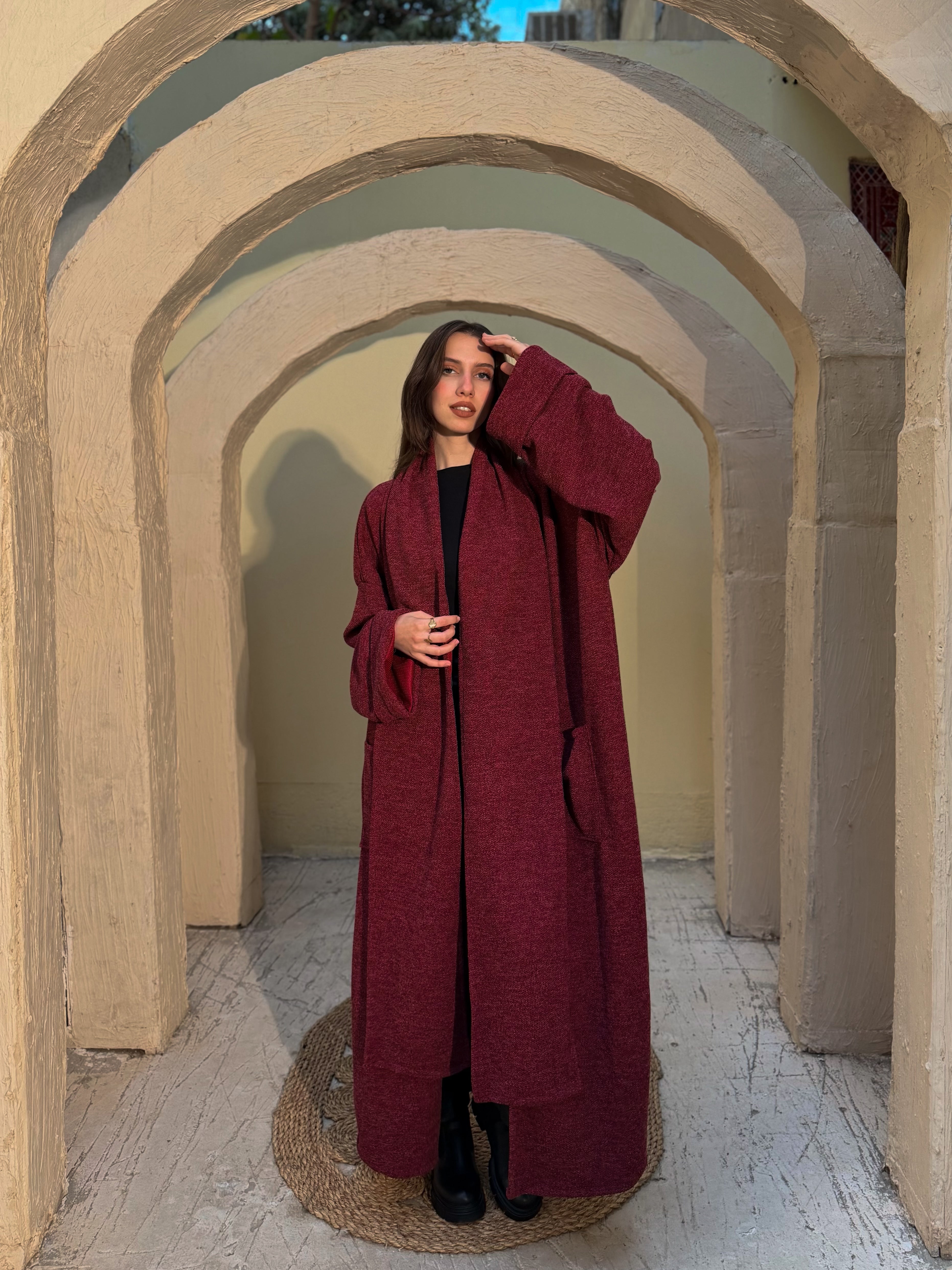 Long Wool Cardigan