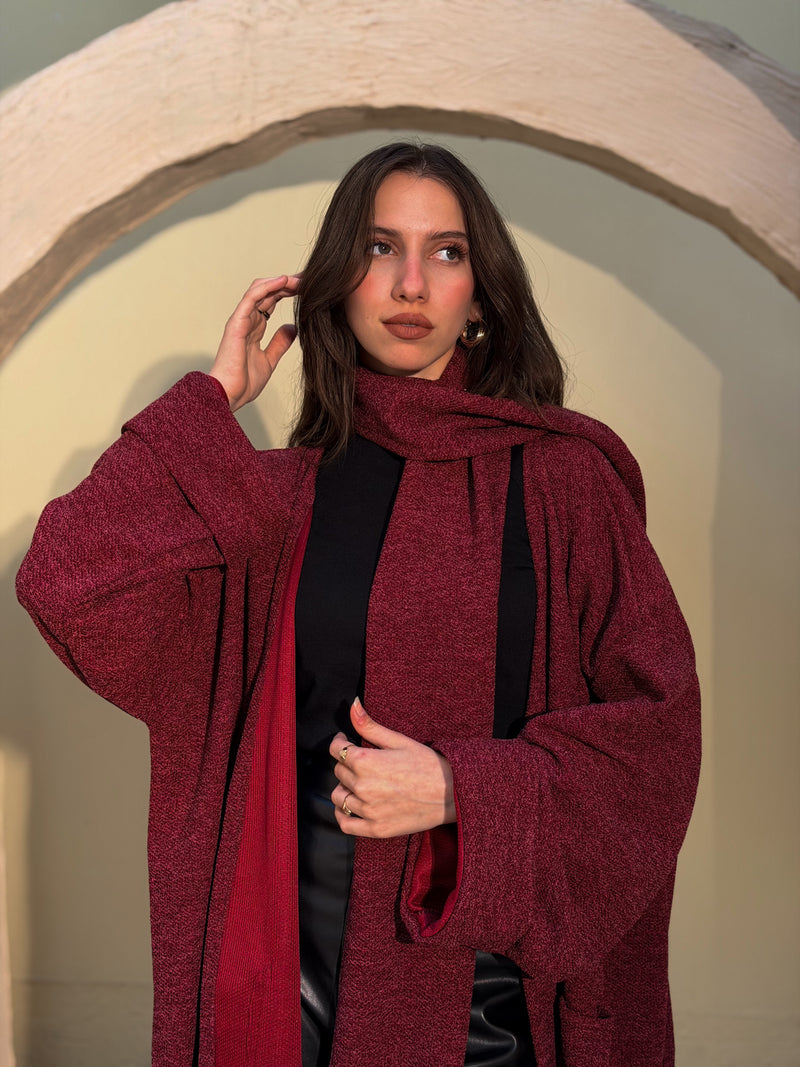 Long Wool Cardigan
