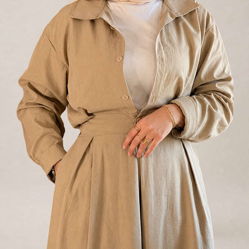 Summer Dress -Sand Beige